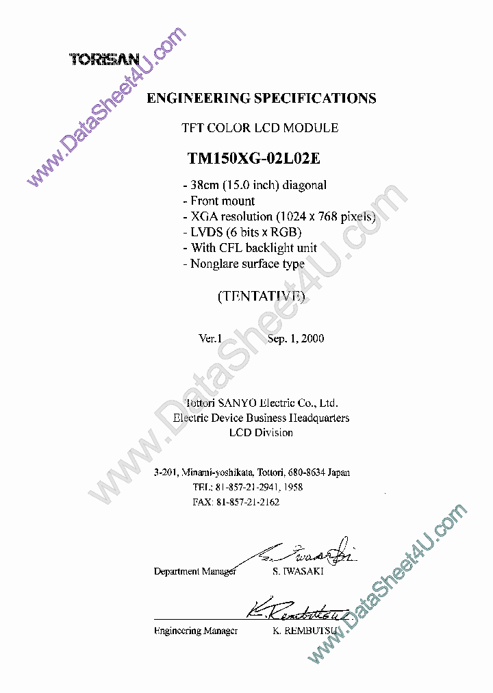 TM150XG-02L02E_1377530.PDF Datasheet