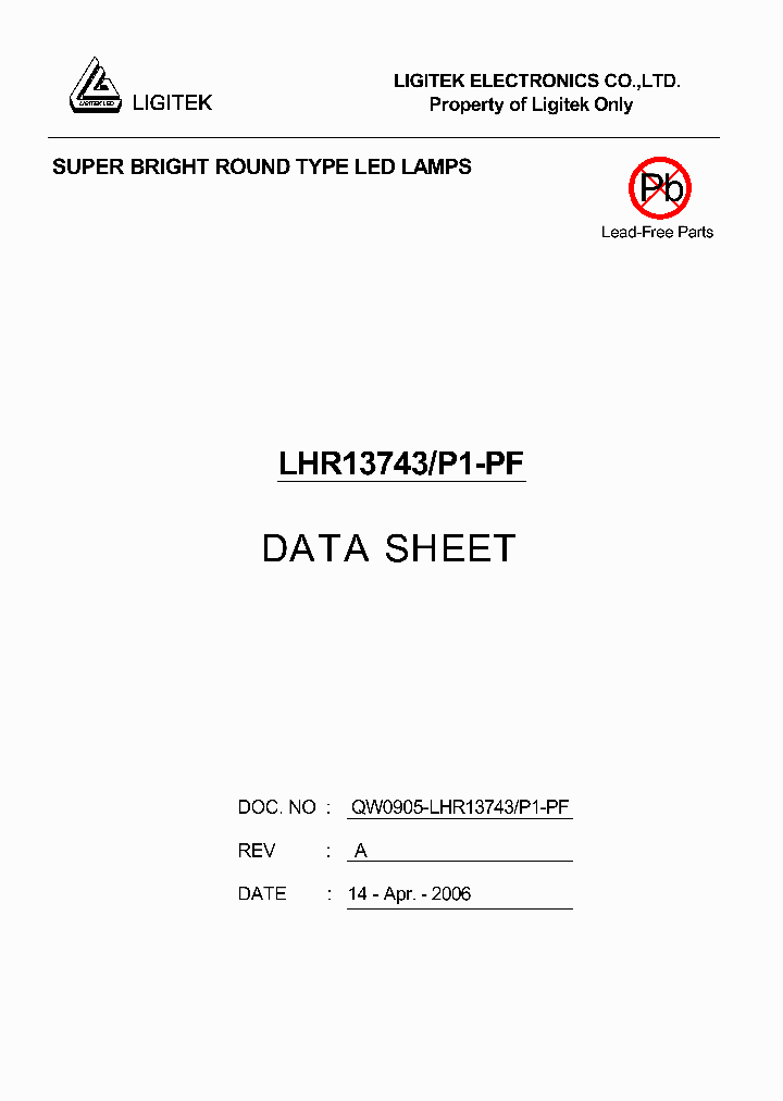 LHR13743-P1-PF_1435413.PDF Datasheet