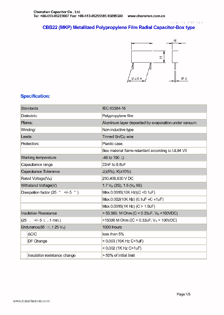 CBB22_1398352.PDF Datasheet