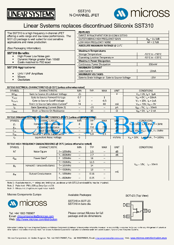 SST310SOT-23_1456151.PDF Datasheet