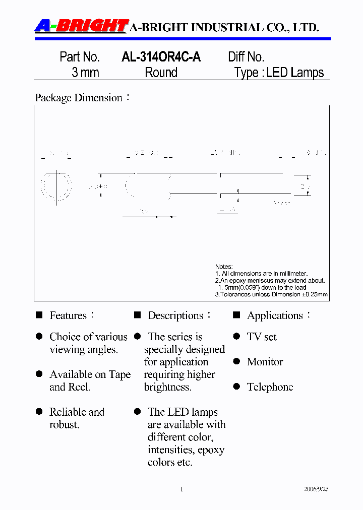 AL-314OR4C-A06_1460421.PDF Datasheet