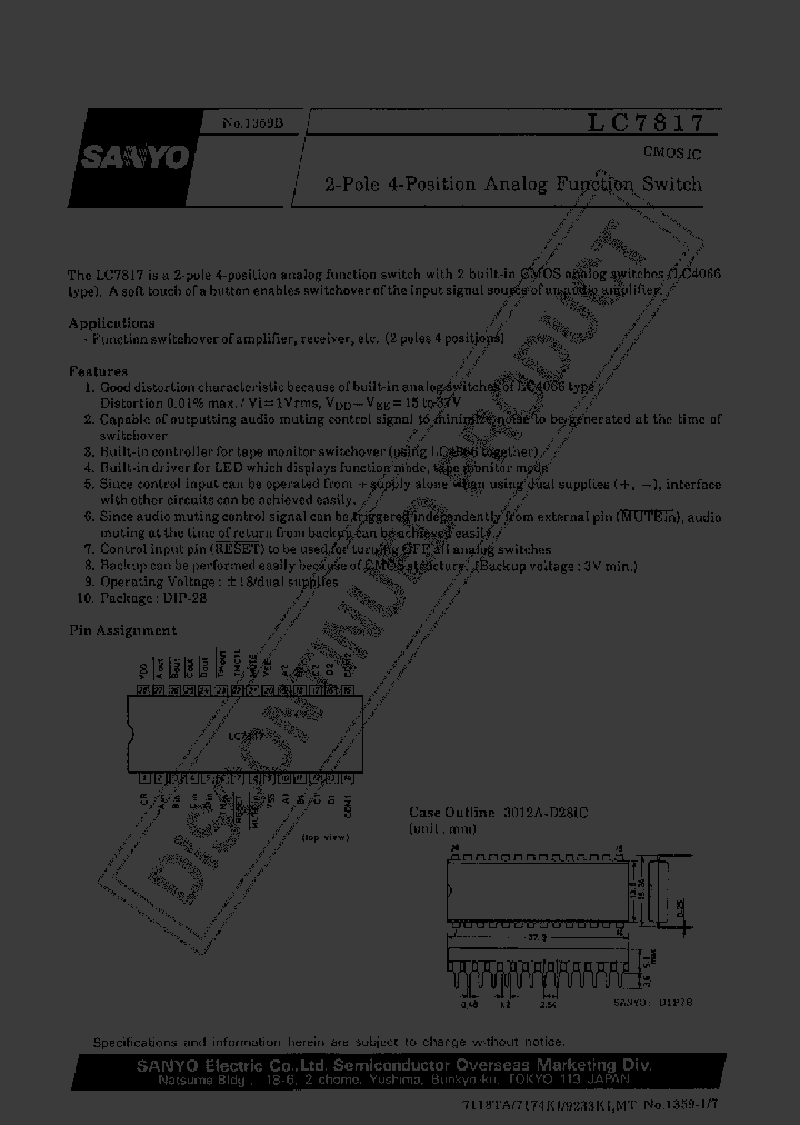 LC7817_837558.PDF Datasheet