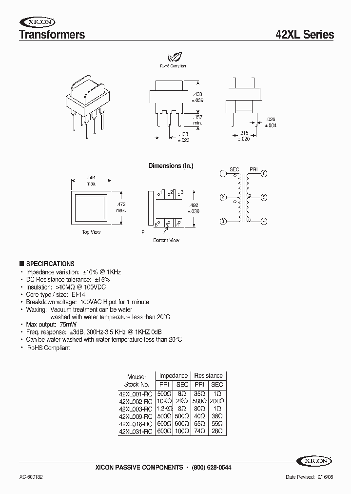 42XL009-RC_917530.PDF Datasheet