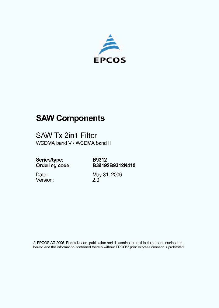 B9312_923196.PDF Datasheet