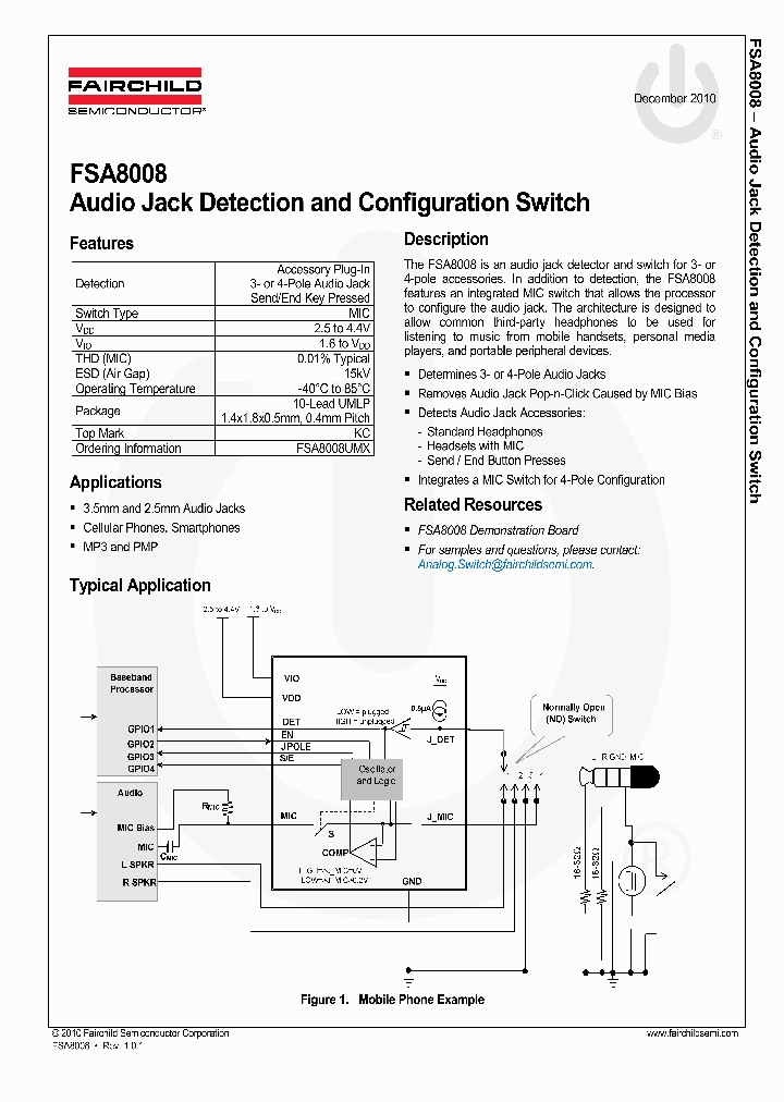 FSA8008UMX_927098.PDF Datasheet