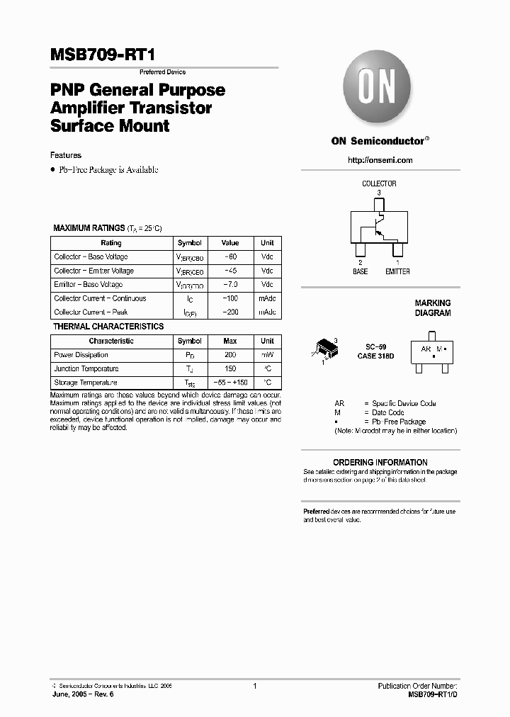 MSB709-RT1G_1005360.PDF Datasheet