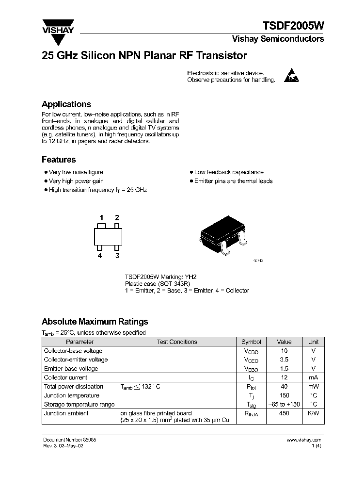 TSDF2005W_1044267.PDF Datasheet