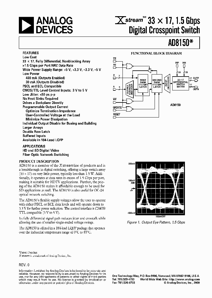 AD8150AST_1658590.PDF Datasheet