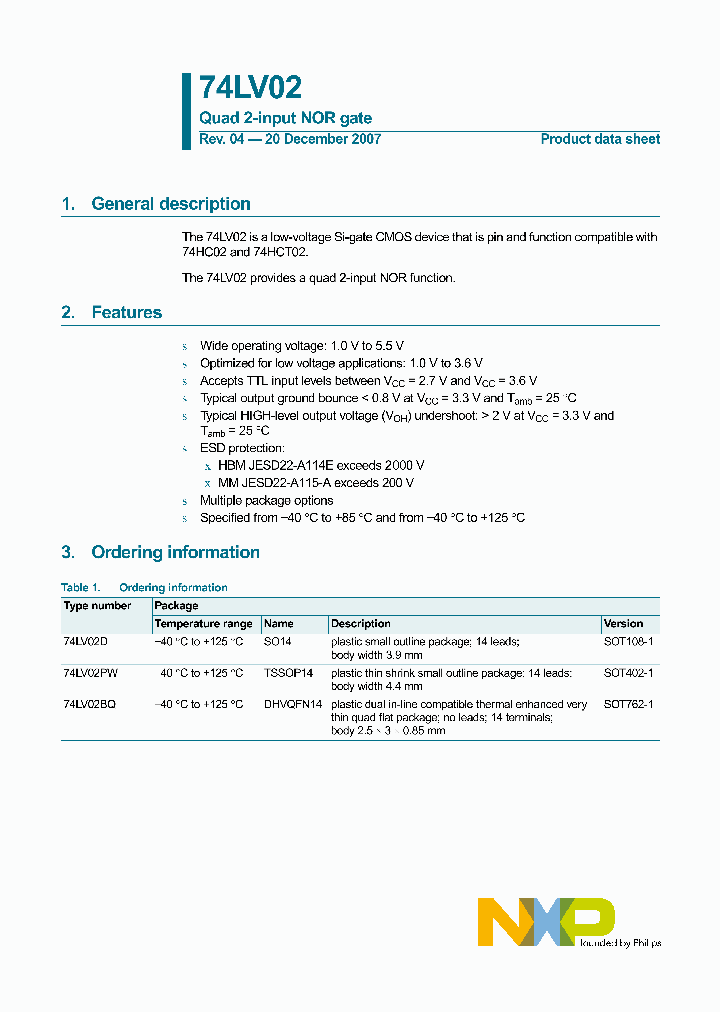 74LV02PW112_1124163.PDF Datasheet