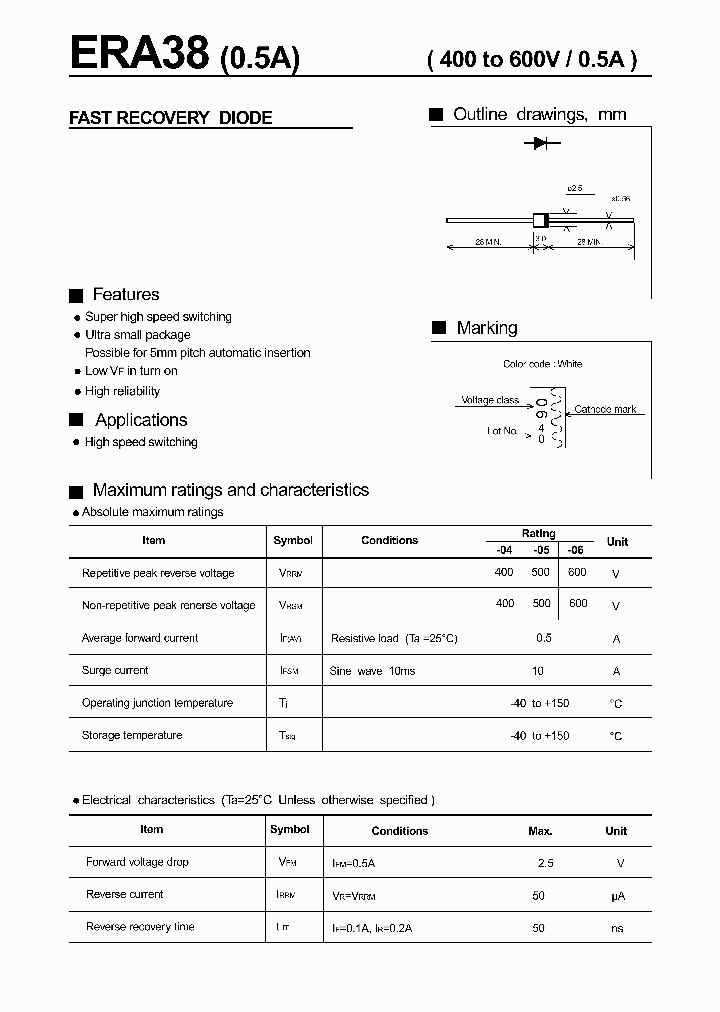 ERA38-05_1468497.PDF Datasheet