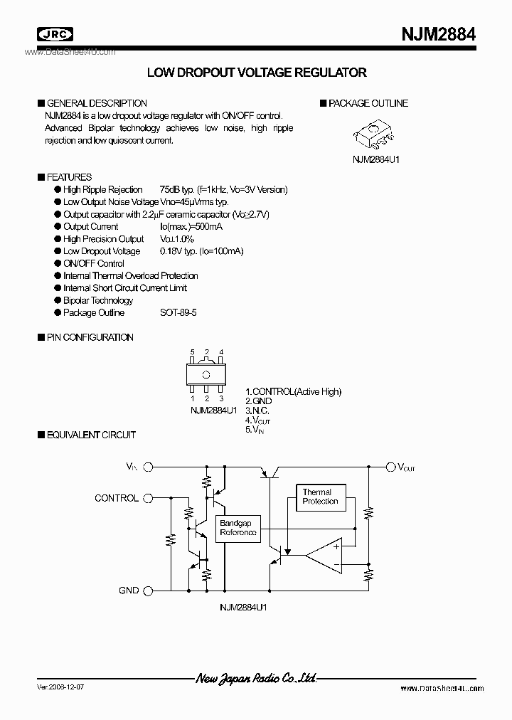 NJM2884_1764606.PDF Datasheet