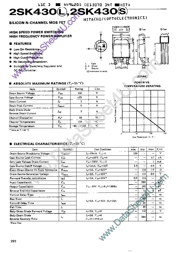 2SK430_1832988.PDF Datasheet