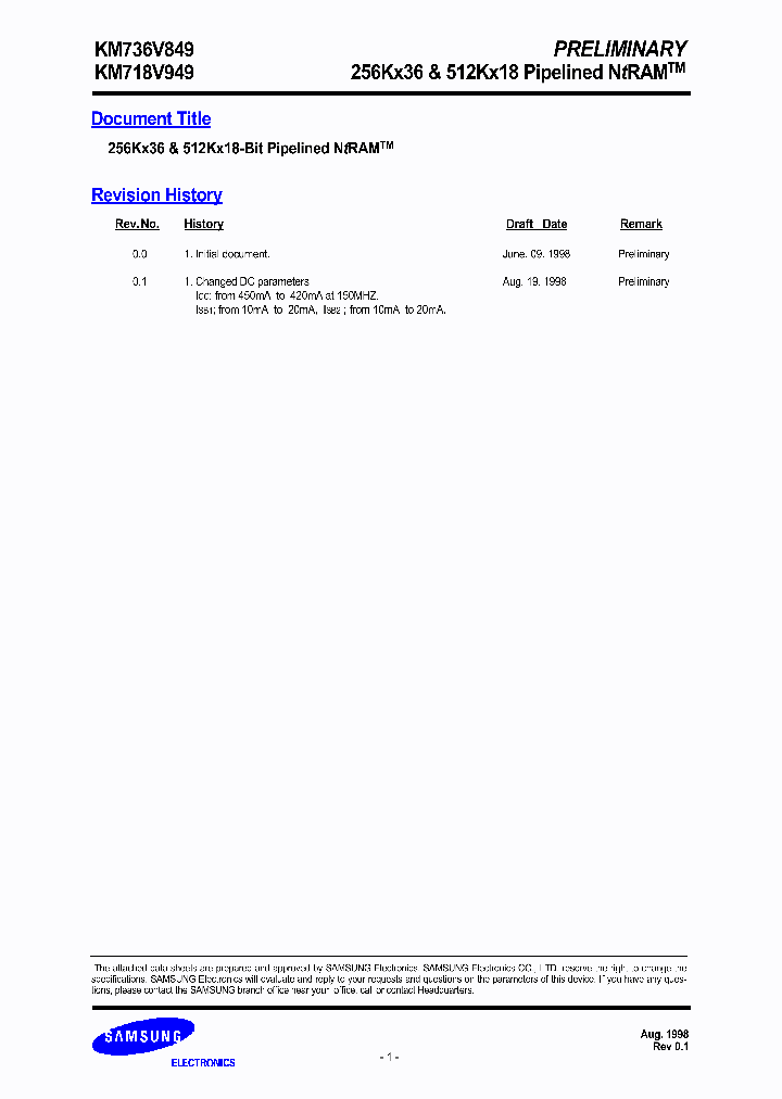 KM736V849_1655621.PDF Datasheet