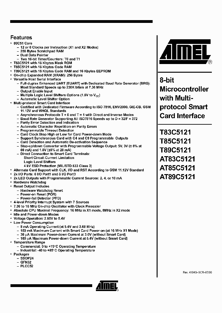 AT85C5121-S3SUL_1785227.PDF Datasheet