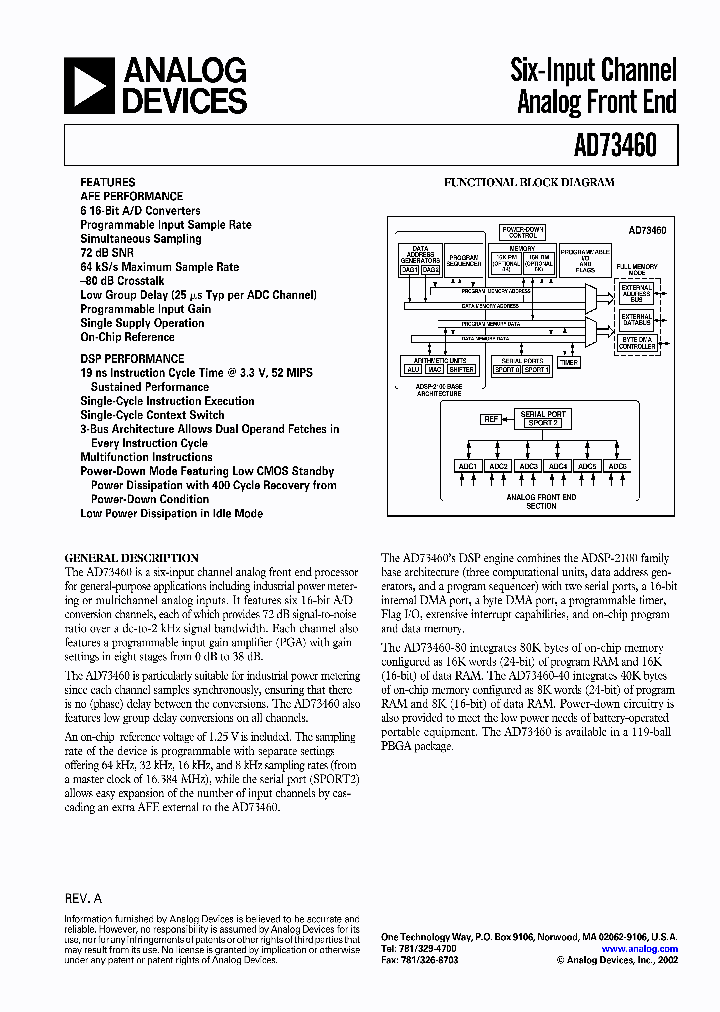 AD73460_1950669.PDF Datasheet