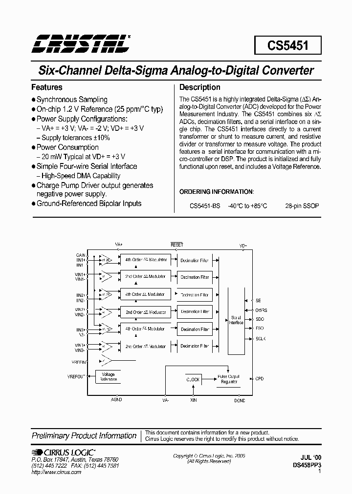 CS5451_1950675.PDF Datasheet