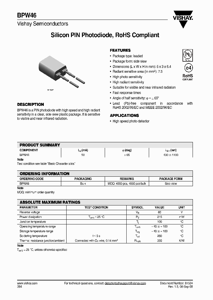 BPW46_1906166.PDF Datasheet