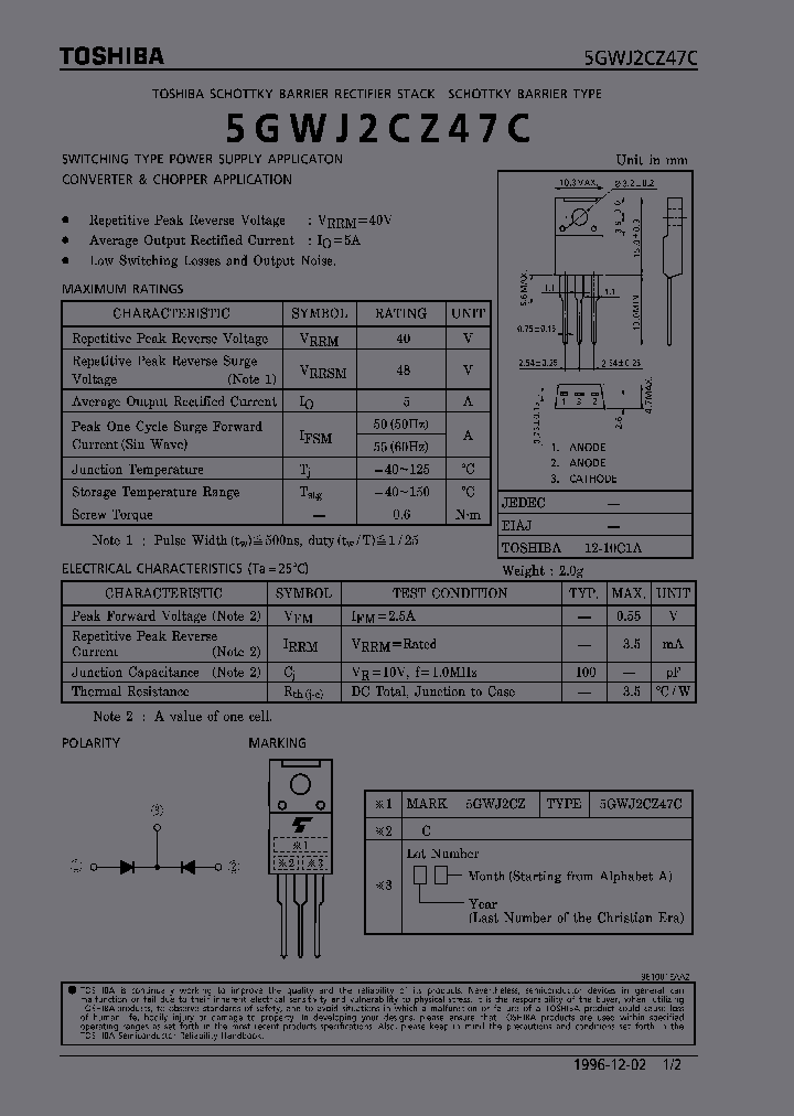 5GWJ2CZ47C_1940462.PDF Datasheet