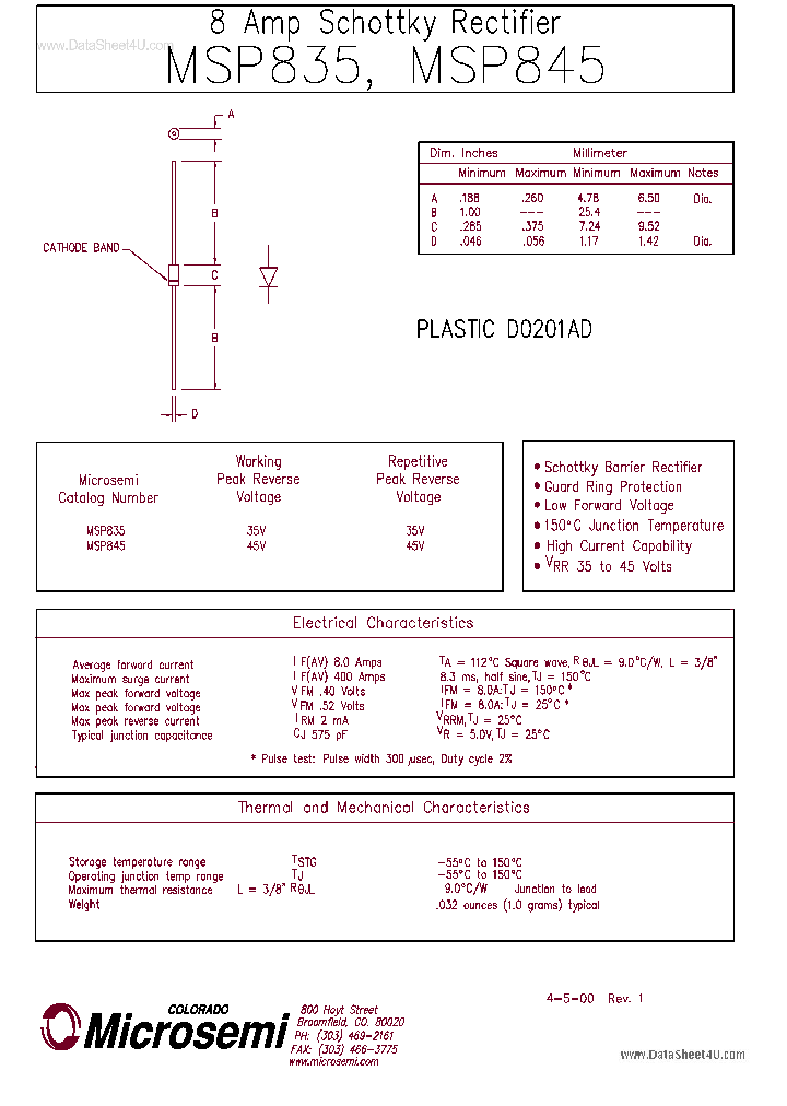 MSP835_1981050.PDF Datasheet