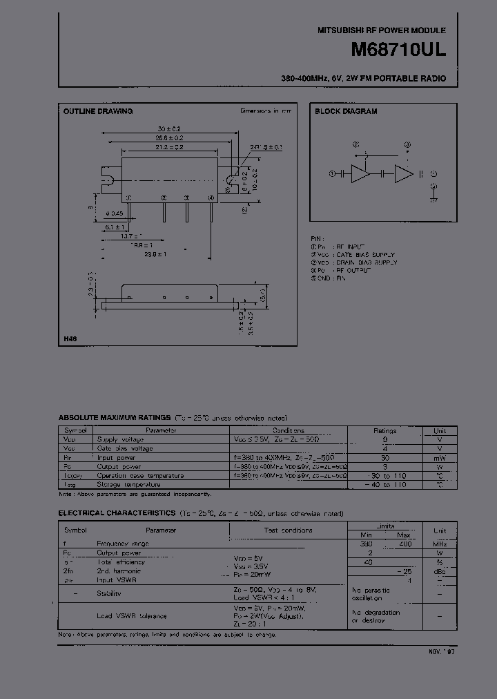 M68710UL_2072368.PDF Datasheet