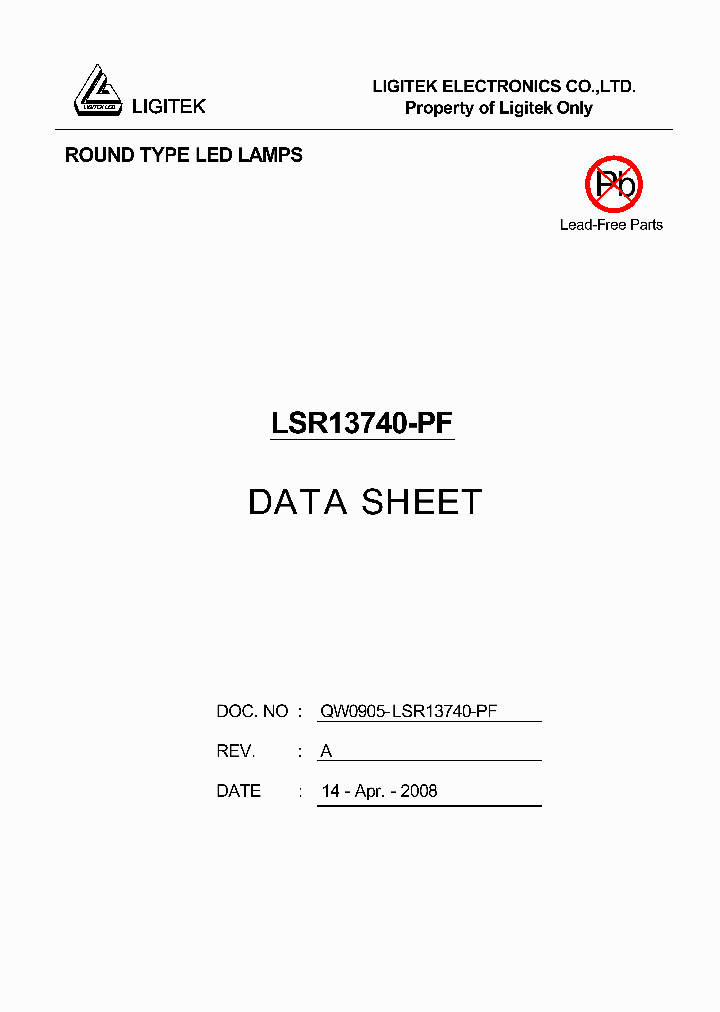 LSR13740-PF_2095422.PDF Datasheet