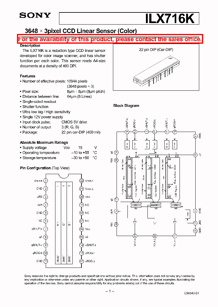 ILX716K_2193671.PDF Datasheet