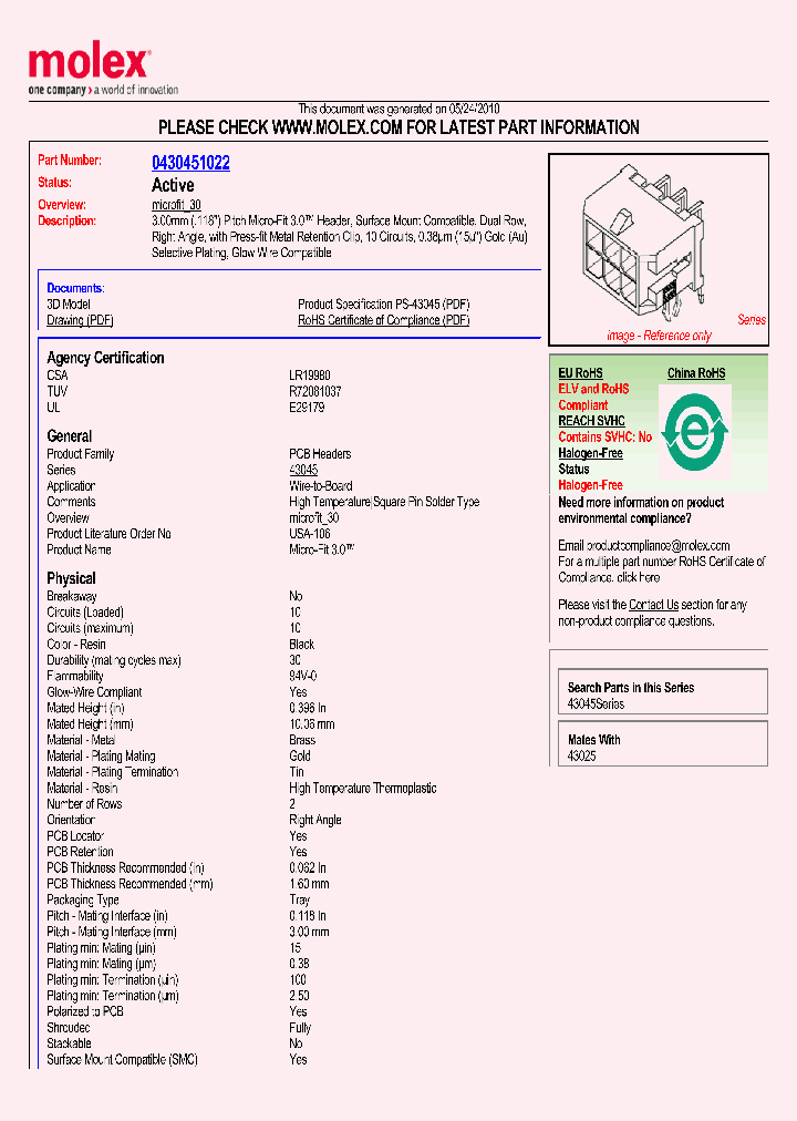 43045-0221_2223365.PDF Datasheet