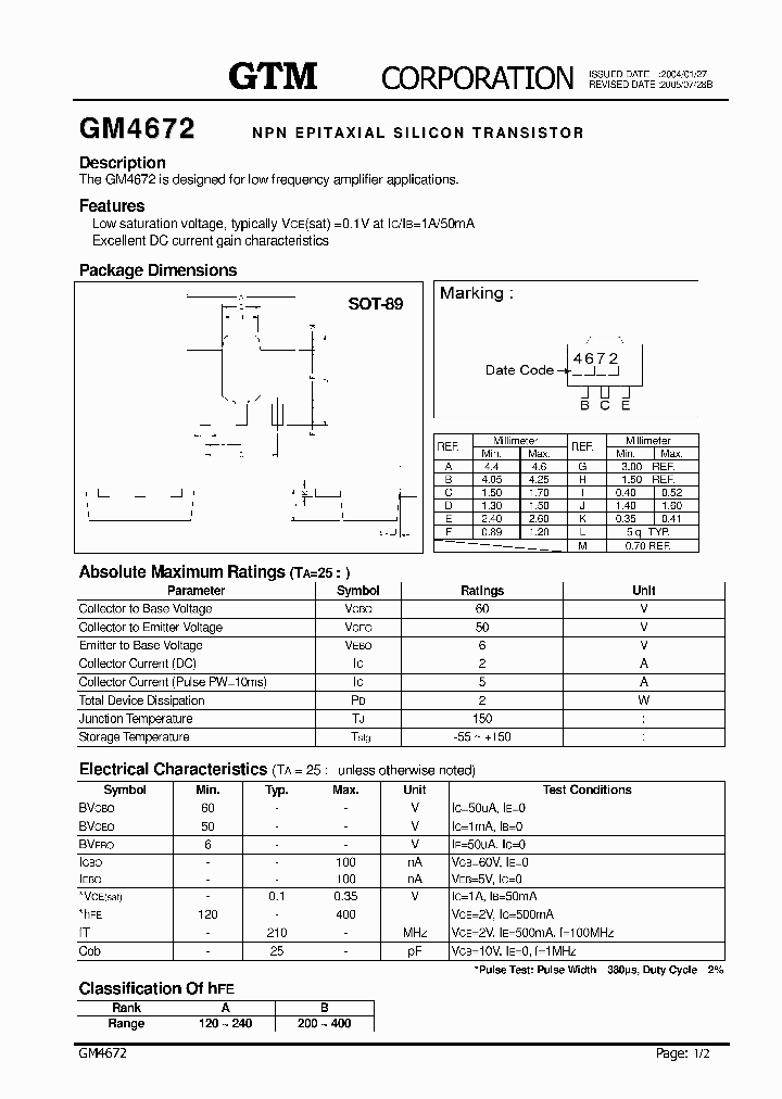 GM4672_2323230.PDF Datasheet