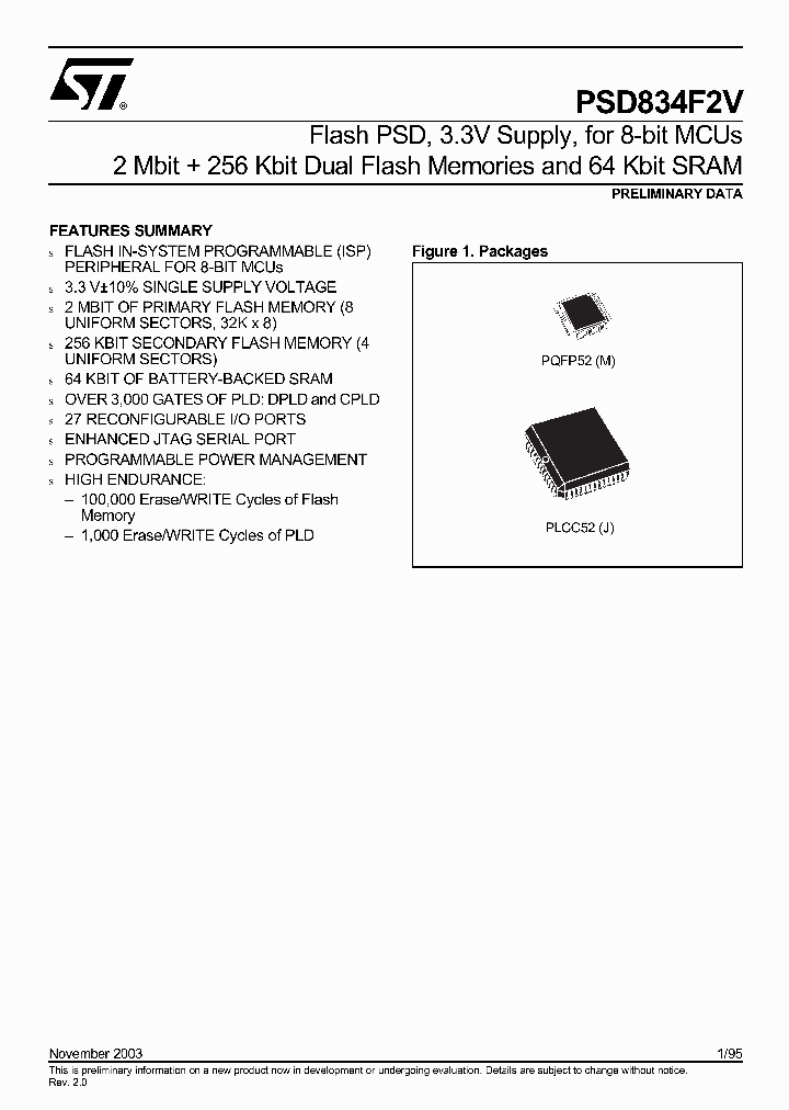 PSD834F2V-15M_2646962.PDF Datasheet