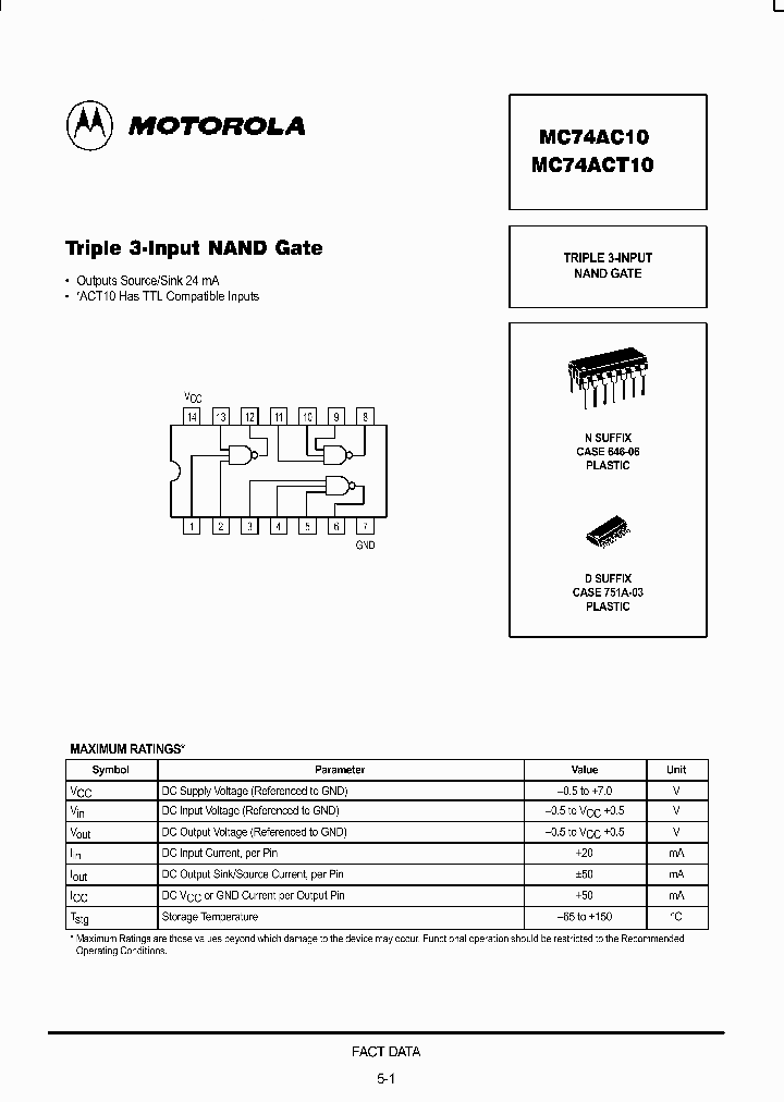 MC74AC10_2714189.PDF Datasheet