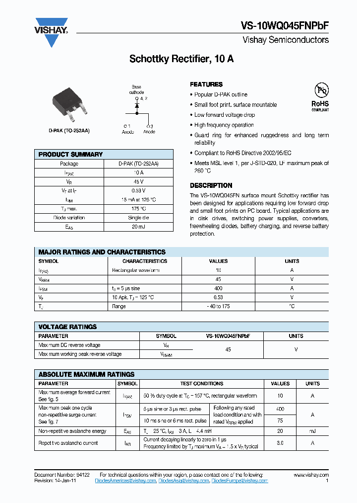 10WQ045FNPBF11_2780297.PDF Datasheet