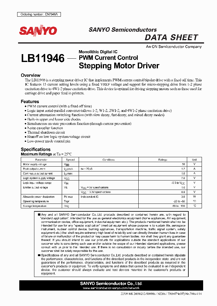 LB1194609_2783929.PDF Datasheet