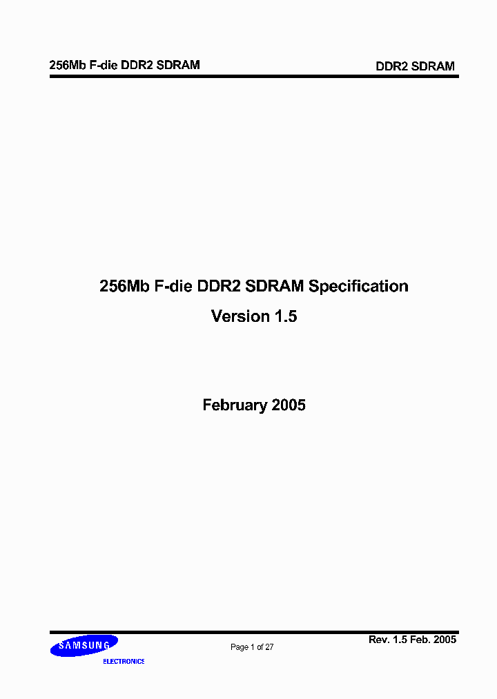 K4T56083QF-GCD5_2799432.PDF Datasheet