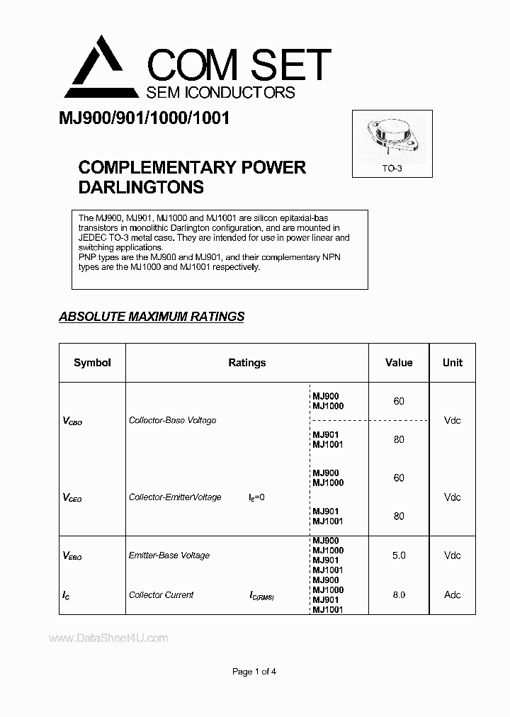 MJ90_2936128.PDF Datasheet