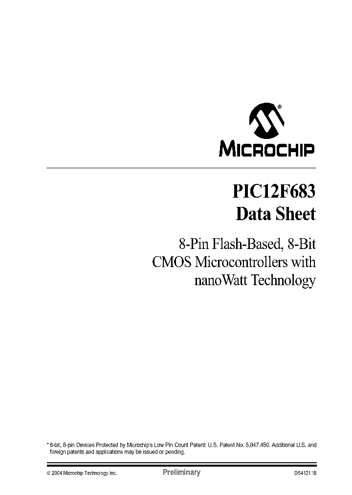 PIC12F683-EMF_3011208.PDF Datasheet