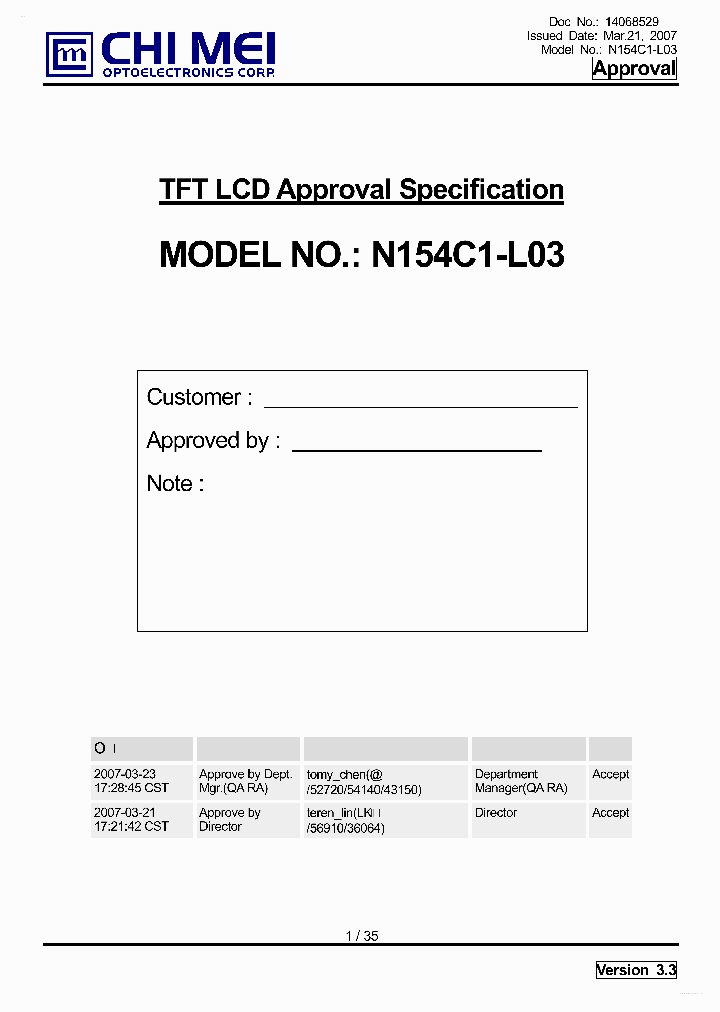 N154C1-L03_3023880.PDF Datasheet