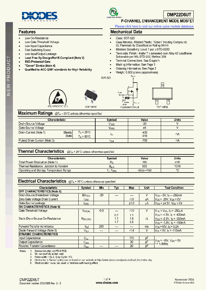 DMP22D6UT-7_3033750.PDF Datasheet