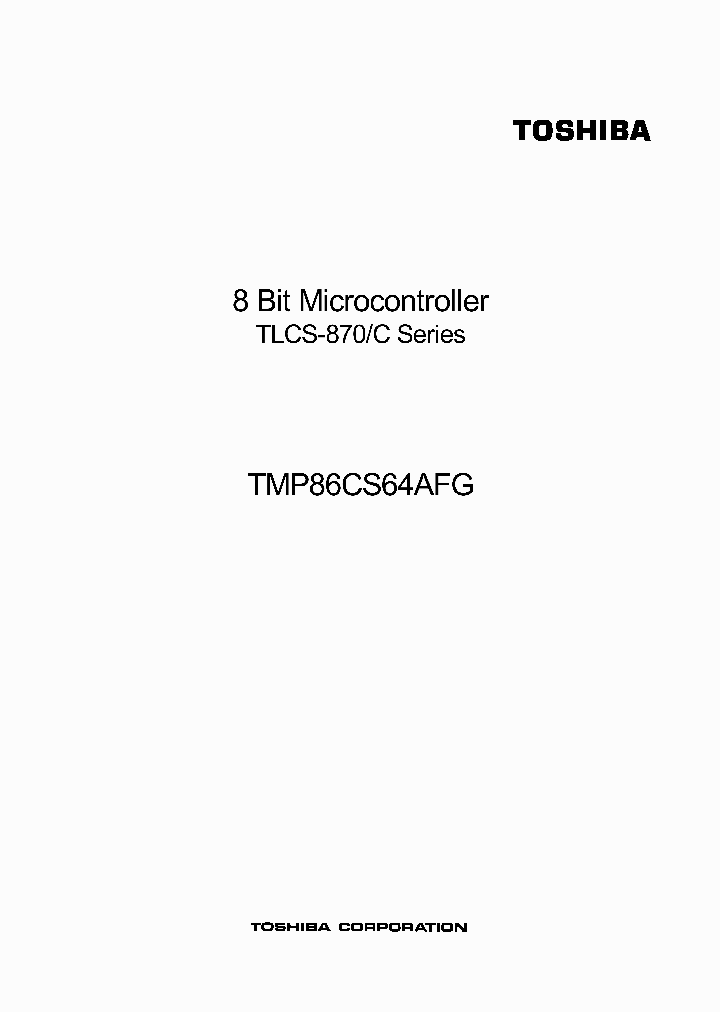 TMP86CS64AFG_3091359.PDF Datasheet