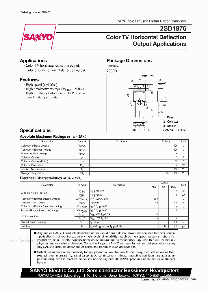 D1876_3112345.PDF Datasheet