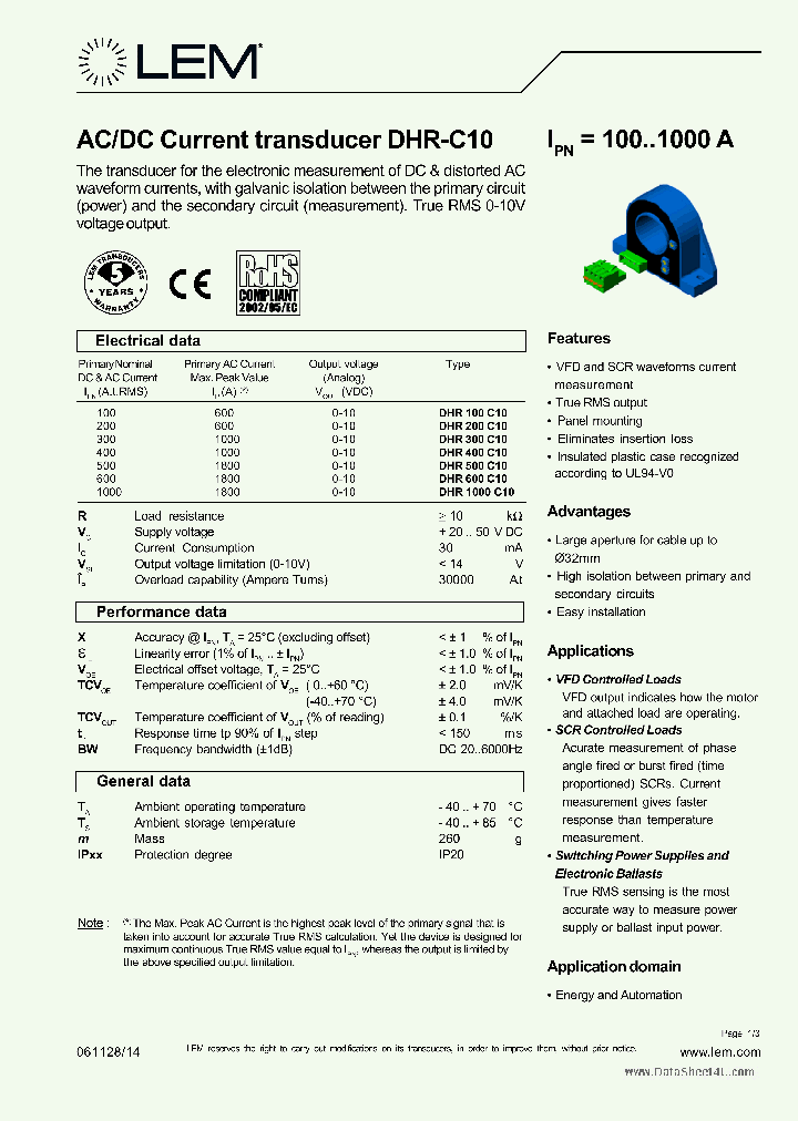 DHR-C10_3114995.PDF Datasheet