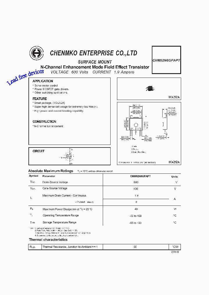 CHM02N6GPAPT_3138255.PDF Datasheet