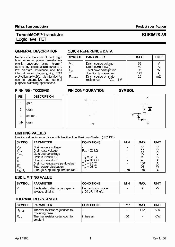 BUK9528-55_3179610.PDF Datasheet