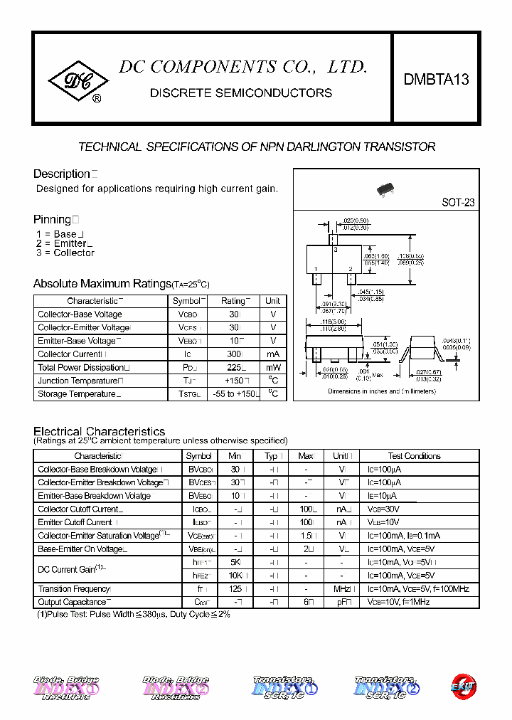 DMBTA13_3228439.PDF Datasheet