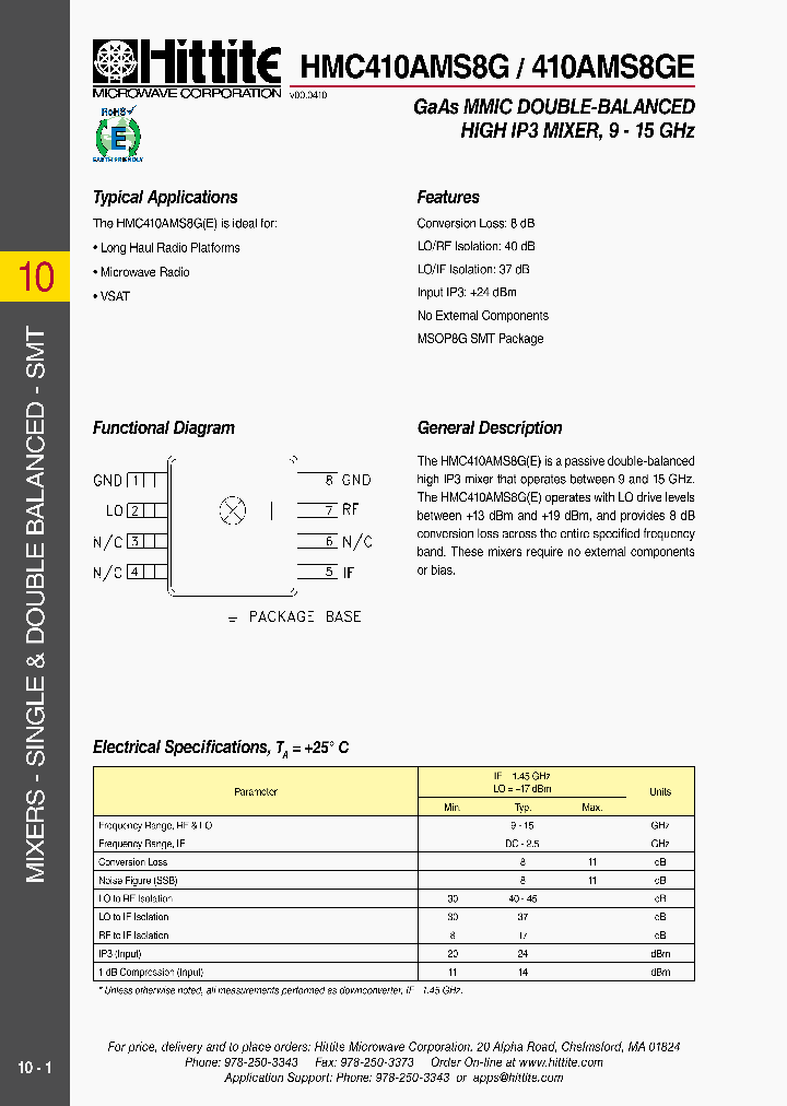 HMC410AMS8GE_3232634.PDF Datasheet