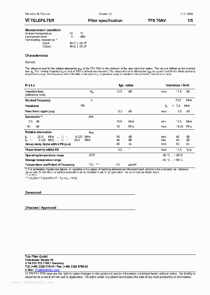 TFS70AV_3256076.PDF Datasheet