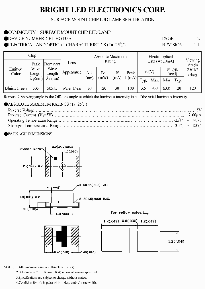 BL-HG435A-TRB_3296977.PDF Datasheet