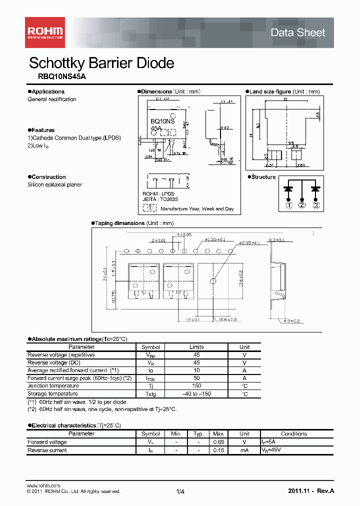 RBQ10NS45A_3310356.PDF Datasheet