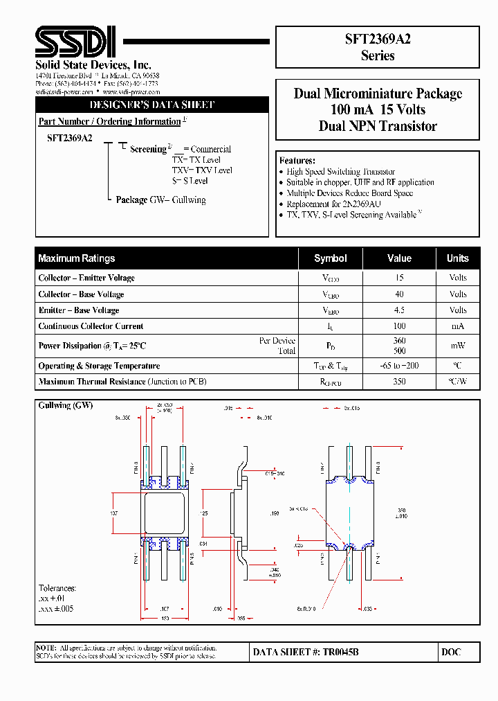 SFT2369A21_3633783.PDF Datasheet