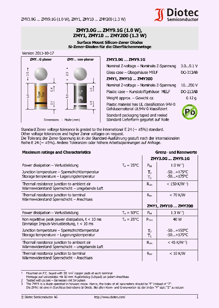 ZMY30G11_3641860.PDF Datasheet