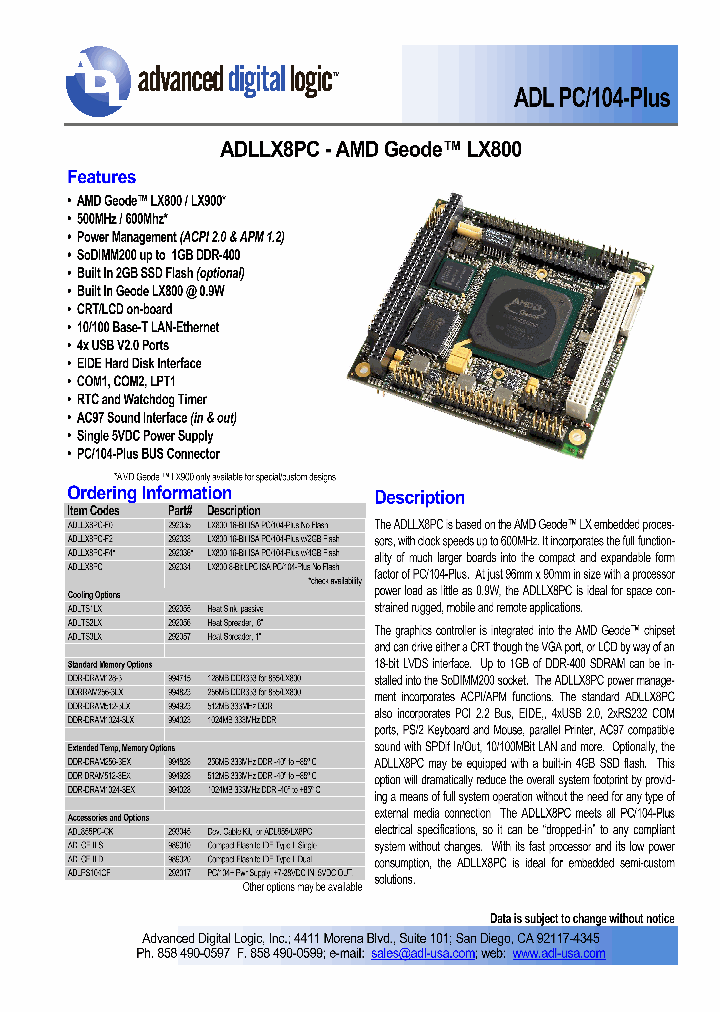 ADLLX8PC-F0_3691520.PDF Datasheet